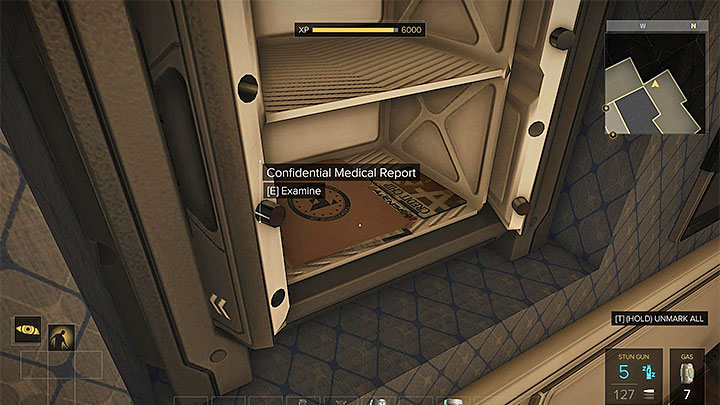 It would be a good idea to look inside the safe - the code is 3608 - The Mystery Augs - side quest - Side quests - Deus Ex: Mankind Divided Game Guide