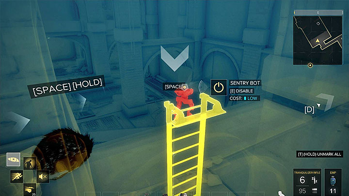 The sewers are guarded by a robot - Hunting Down the Final Clues - main quest - Prague (third visit) | Quests and maps - Deus Ex: Mankind Divided Game Guide