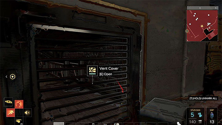 Search the main scene for ventilation shafts - Hunting Down the Final Clues - main quest - Prague (third visit) | Quests and maps - Deus Ex: Mankind Divided Game Guide