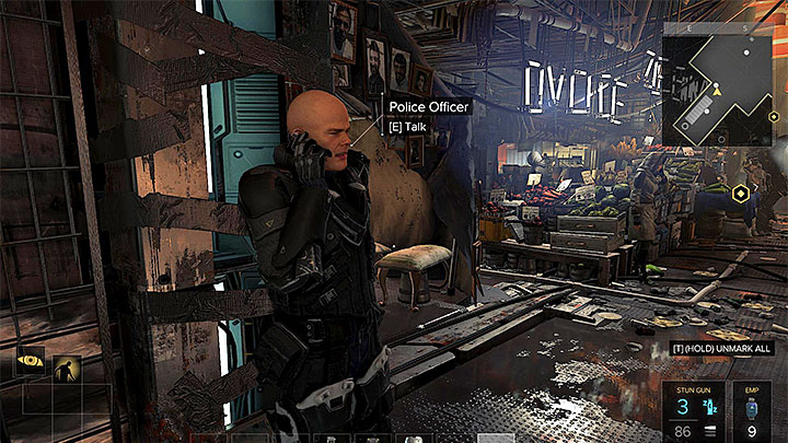 The second variant is much more complicated, but it allows to gain much more experience points - The Rucker Extraction - main quest - The Utulek Complex | Quests and maps - Deus Ex: Mankind Divided Game Guide