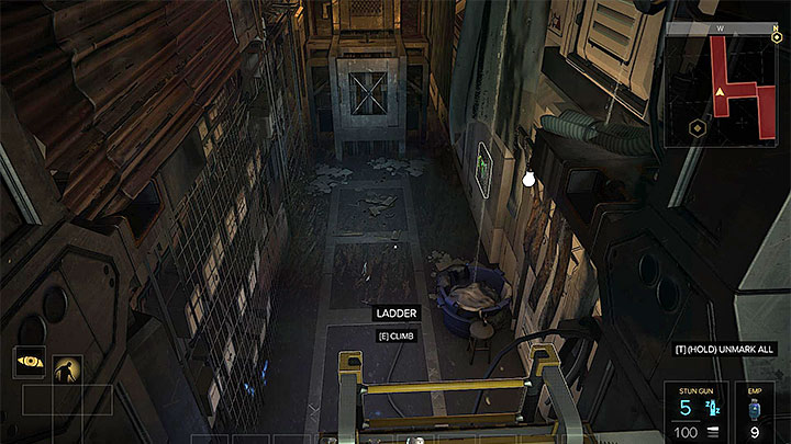 Watch your step in the room with electrical discharges - The Rucker Extraction - main quest - The Utulek Complex | Quests and maps - Deus Ex: Mankind Divided Game Guide