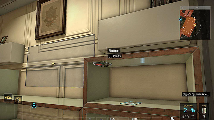 Once you find yourself in the apartment 95, find the secret button, shown on the above screenshot - All in the Family - side quest - Side quests - Deus Ex: Mankind Divided Game Guide