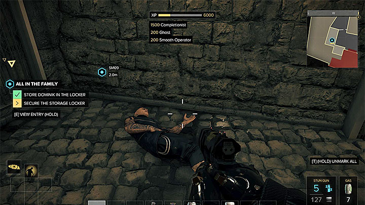 Put Dominik in the warehouse, and leave the building - All in the Family - side quest - Side quests - Deus Ex: Mankind Divided Game Guide