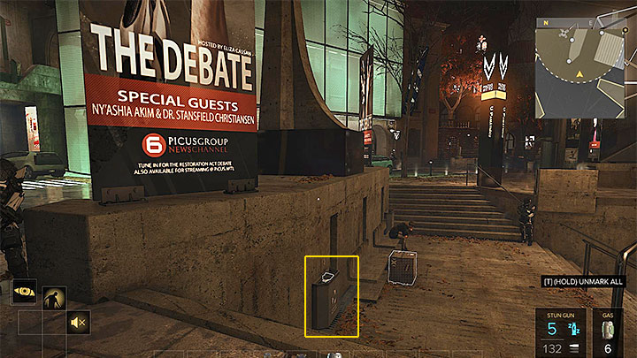 Tracking down the real terrorists is one of the main quests that takes part during your second visit in Prague - Facing the Enigma - main quest - Main quests - Deus Ex: Mankind Divided Game Guide