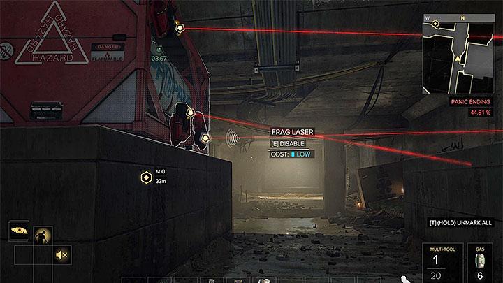 Hack the laser trap or walk under the beam - Facing the Enigma - main quest - Main quests - Deus Ex: Mankind Divided Game Guide