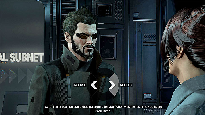 Accept doctor Auzennes request to find Vincent Black - Fade to Black - side quest - Side quests - Deus Ex: Mankind Divided Game Guide
