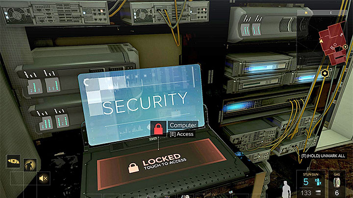 The security computer is in apartment 90 - Confronting the Bomb-maker - main quest - Main quests - Deus Ex: Mankind Divided Game Guide