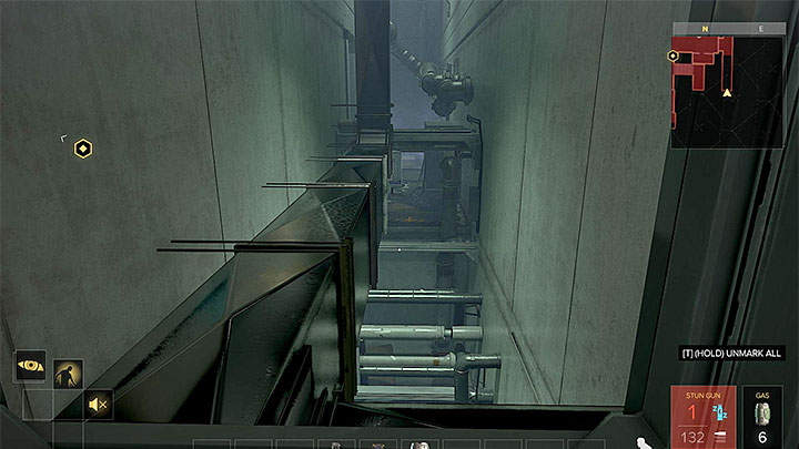 The side area lets us reach apartment 95 - Confronting the Bomb-maker - main quest - Main quests - Deus Ex: Mankind Divided Game Guide