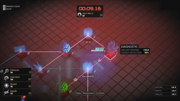 Sometimes going towards the red point might be a better idea that towards the green one. - General information, selecting strategy - Hacking - Deus Ex: Mankind Divided Game Guide