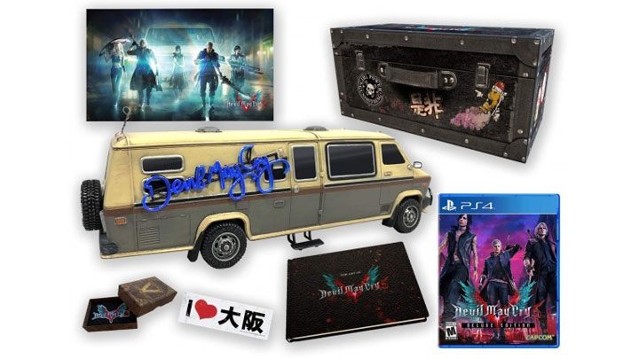 In the collectors edition you can find it - Devil May Cry 5 Guide