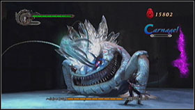 This boss has two forms - Mission 04: Cold blooded - Walkthrough - Devil May Cry 4 Game Guide & Walkthrough