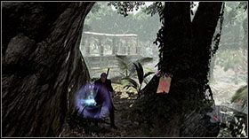 Its safe here, go to the other side of the river, on the left you will find Secret Mission 05 - Mission 07: The She-Viper - Walkthrough - Devil May Cry 4 Game Guide & Walkthrough