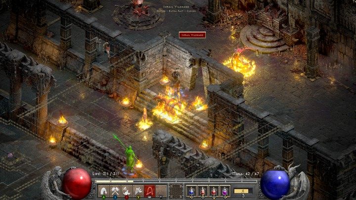 This task will not be easy, because Travincal is overflowing with elemental wizards - Diablo 2 Resurrected: Blackened Temple - walkthrough - Act 3 - Diablo 2 Resurrected Guide