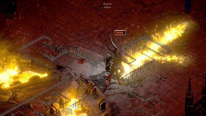 When it comes to fire attacks, one consists in throwing out a wave of flames in all directions - Diablo 2 Resurrected: Terrors End - walkthrough - Act 4 - Diablo 2 Resurrected Guide