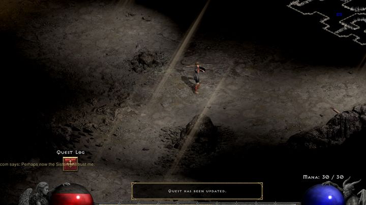 You must eliminate all enemies within the Den Of Evil - Diablo 2 Resurrected: Den of Evil - walkthrough - Act 1 - Diablo 2 Resurrected Guide