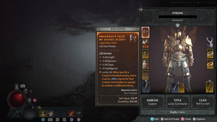To change the Player Title, enter the Character Menu and select Profile - Diablo 4: How to change Player Title? - Diablo 4: Character - Diablo 4 Guide