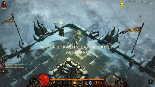 You begin in the Bastions Keep Watchtower - The Siege of Bastions Keep - Quests - Diablo III Game Guide