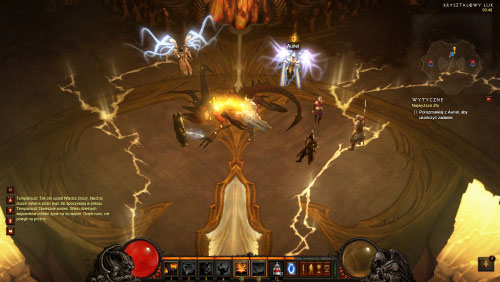 After youve killed Diablo in the Crystal Arch a lot of characters will appear here - Auriel, Itherael, Tyrael and your three companions - Prime Evil - Quests - Diablo III Game Guide