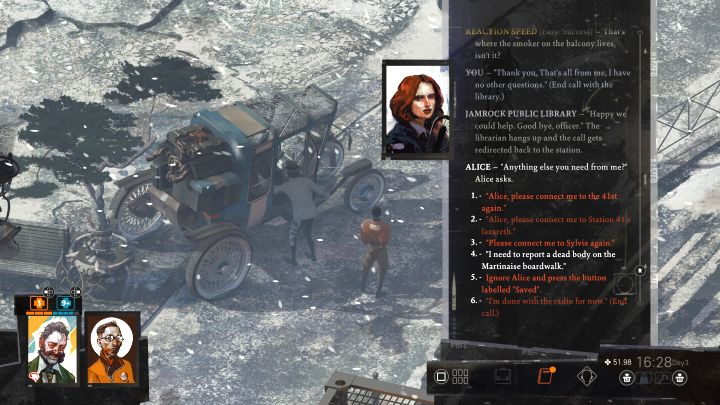 The next phase of the task happens at Kim's car (as a reminder - it is parked south of Whirling-in-Rags hostel) - Disco Elysium: Dead body on the boardwalk - walkthrough - Second crime scene - Disco Elysium Guide