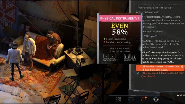 Steban will give you a book: A Brief Look at Infra-Materialism - Disco Elysium: Get yourself organized - walkthrough - Political tasks - Disco Elysium Guide