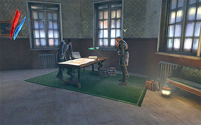 Admiral Havelock and the Overseer Martin are currently staying in room 202 in the pub - Meeting with the Loyalists - The Hound Pits Pub #6 - Dishonored - Game Guide and Walkthrough