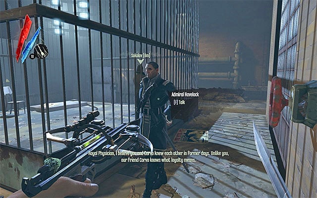 How you react to Emily waking you up, is of no significance whatsoever - Interrogating Sokolov - The Hound Pits Pub #5 - Dishonored - Game Guide and Walkthrough