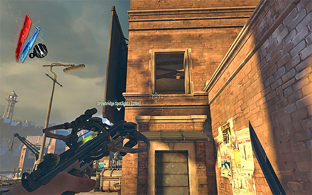 I suggest that you wind up by exploring apartments located the closest to the drawbridge - Exploring Pratchett's apartment and the neighboring houses - Mission 4 - The Royal Physician - Dishonored - Game Guide and Walkthrough