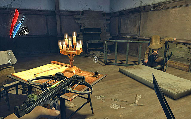 Explore now the building that Griff was staying in - Exploring the area near the first Wall of Light - Mission 2 - High Overseer Campbell - Dishonored - Game Guide and Walkthrough