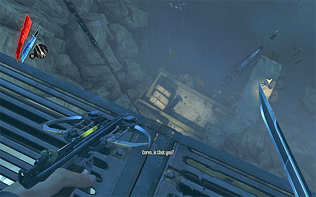 Go through the abovementioned building and turn left - Meeting with Samuel - Mission 2 - High Overseer Campbell - Dishonored - Game Guide and Walkthrough