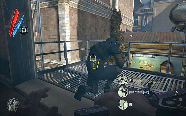 It is way better a solution to dispose of the assassins without alarming them of your whereabouts - Reaching Clavering Boulevard - Mission 3 - House of Pleasure - Dishonored - Game Guide and Walkthrough