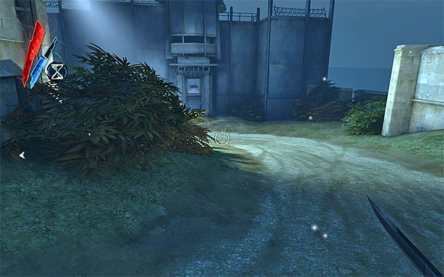 The area to the right of the Dunwall Tower Entrance is quite extensively developed (the above screenshot), but due to the presence of a watchtower and a tallboy, it is difficult to infiltrate it and stay in hiding at the same time - Exploring the area around the Dunwall Tower - Mission 6 - Return to the Tower - Dishonored - Game Guide and Walkthrough