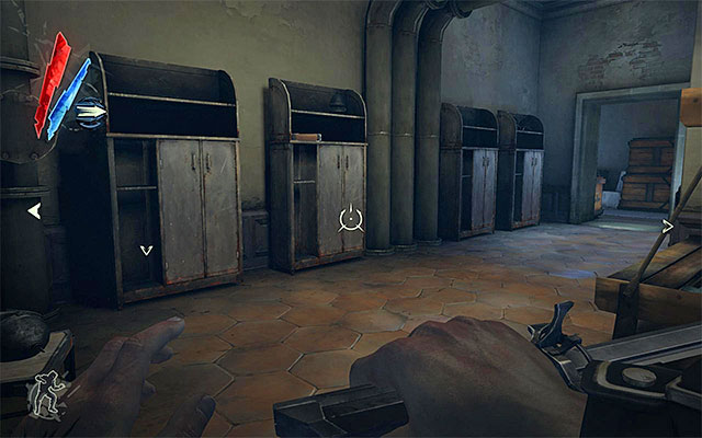 Resume your exploration of the first floor - Exploring the Dunwall Tower First Floor - Mission 6 - Return to the Tower - Dishonored - Game Guide and Walkthrough