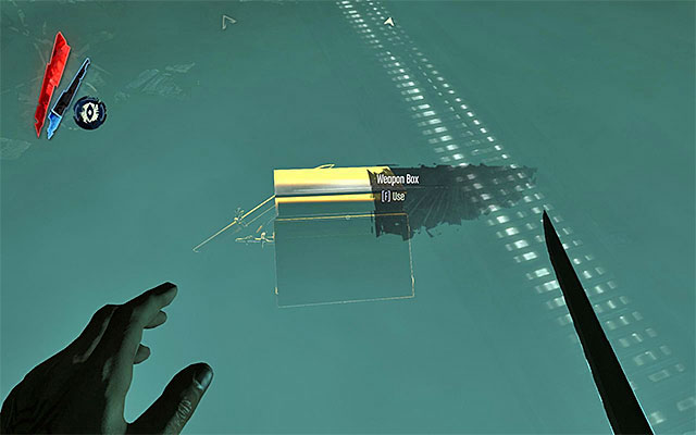 You can the bottom floor of the refinery by climbing down the chain, or by taking the stairs - Reaching the location where Corvo's gear was dropped - Mission 7 - The Flooded District - Dishonored - Game Guide and Walkthrough