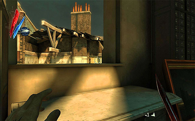 Another way to get close to Daud (with the intent of killing or robbing him), is by making your way to the first floor of his chamber - Choosing how to eliminate Daud - Mission 7 - The Flooded District - Dishonored - Game Guide and Walkthrough