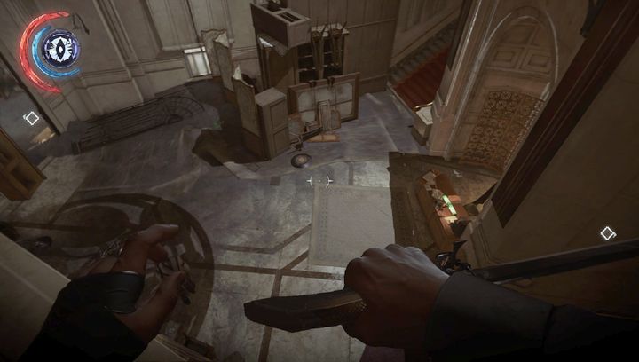 A perfect place for an ambush. - Get Overseer Byrnes body | Mission 6 - Mission 6 - Dust District - Dishonored 2 Game Guide