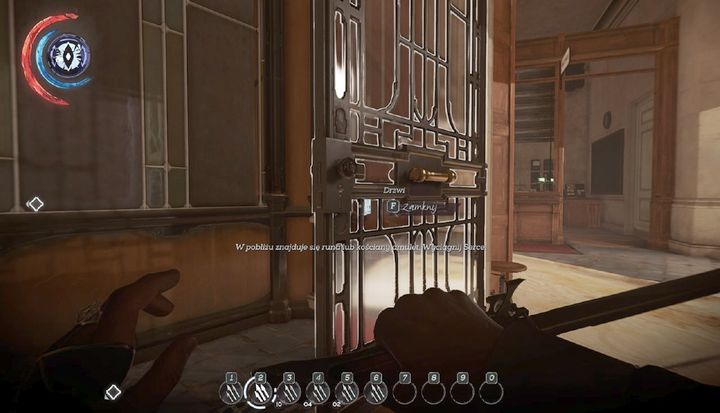 There are two guards in the room on the left, and one guard in the room on the right. - Get Overseer Byrnes body | Mission 6 - Mission 6 - Dust District - Dishonored 2 Game Guide