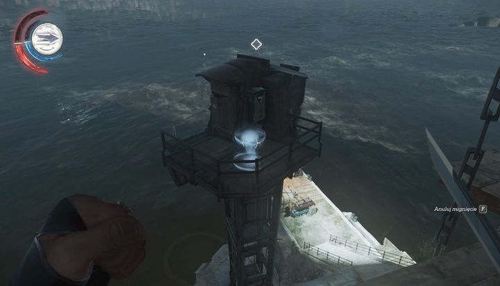 Jump on top of the platform and cut off the power, allowing Maegan to swim to the shore. - Get back on the Dreadful Wale | Mission 3 - Mission 3 - The Good Doctor - Dishonored 2 Game Guide