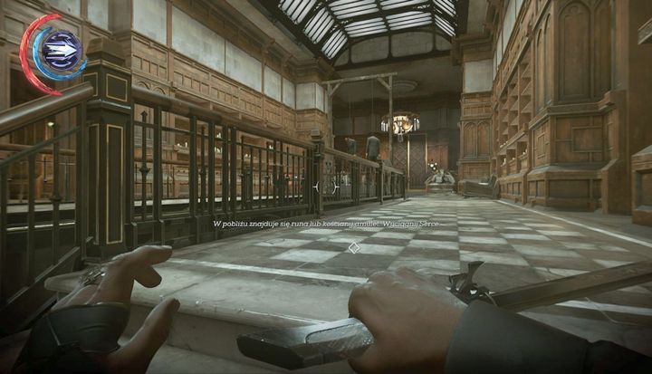 Go right. - Eliminate Delilah Copperspoon | Mission 9 - Mission 9 - Death to the Empress - Dishonored 2 Game Guide