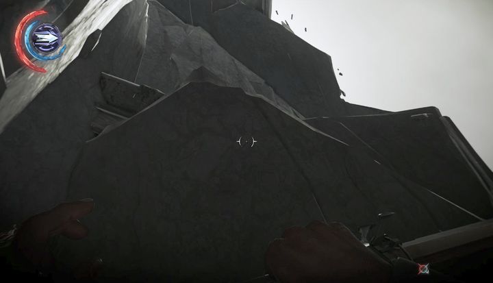 Climb up the rocks. - Eliminate Delilah Copperspoon | Mission 9 - Mission 9 - Death to the Empress - Dishonored 2 Game Guide