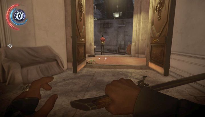 Deal with the guards. - Find the entrance to the Grand Palace | Mission 8 - Mission 8 - The Grand Palace - Dishonored 2 Game Guide