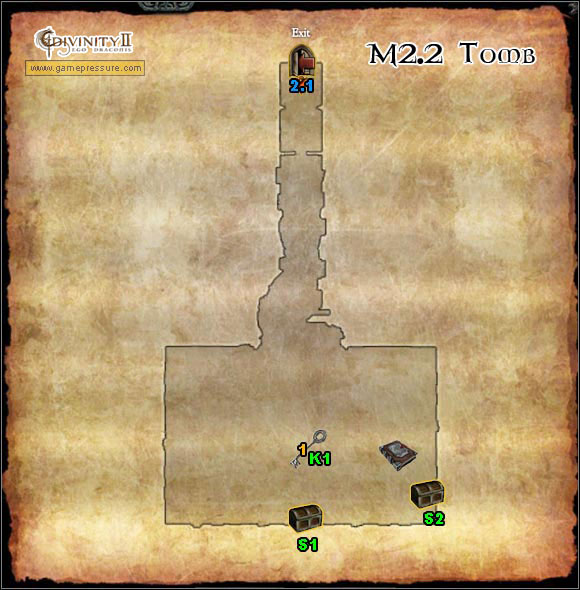 1 - Broken Valley - M2.2 Tomb - Broken Valley - Divinity II: Ego Draconis - Game Guide and Walkthrough