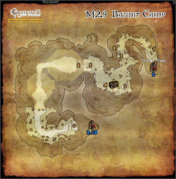 1 - Broken Valley - M2.9 Bandit Camp - Broken Valley - Divinity II: Ego Draconis - Game Guide and Walkthrough