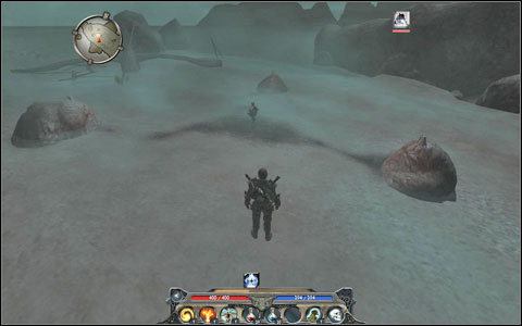 The mysterious tombstone M3(4) surrounded by three candles has a message on it, asking to soften the wind - Sentinel Island - Main quests - Sentinel Island - Divinity II: Ego Draconis - Game Guide and Walkthrough