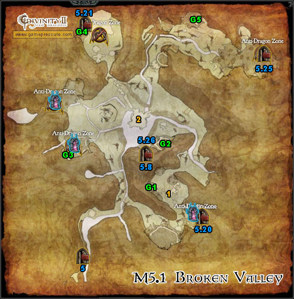 1 - Orobas Fjords - M5.1 Broken Valley - Orobas Fjords - Divinity II: Ego Draconis - Game Guide and Walkthrough