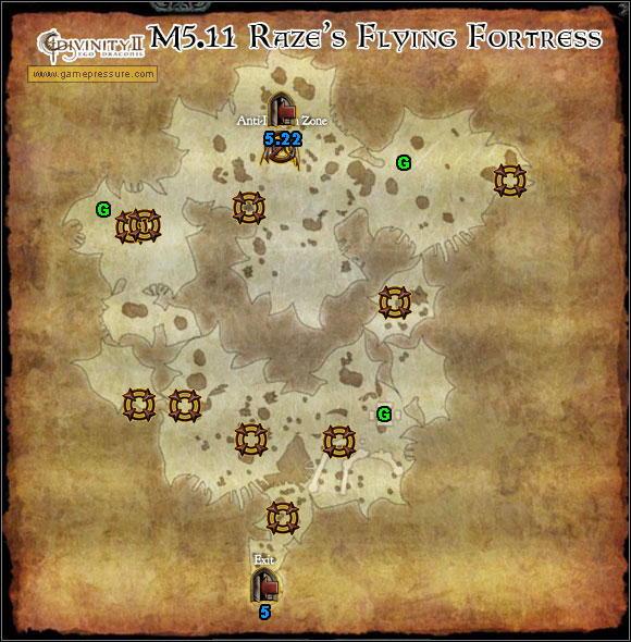 G Generators - Orobas Fjords - M5.11 Raze's Flying Fortress - Orobas Fjords - Divinity II: Ego Draconis - Game Guide and Walkthrough