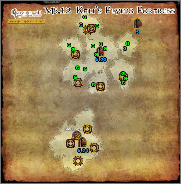 G Generators - Orobas Fjords - M5.12 Kali's Flying Fortress - Orobas Fjords - Divinity II: Ego Draconis - Game Guide and Walkthrough