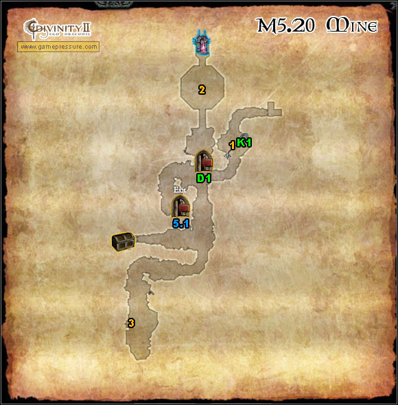 1 - Orobas Fjords - M5.20 Mine - Orobas Fjords - Divinity II: Ego Draconis - Game Guide and Walkthrough