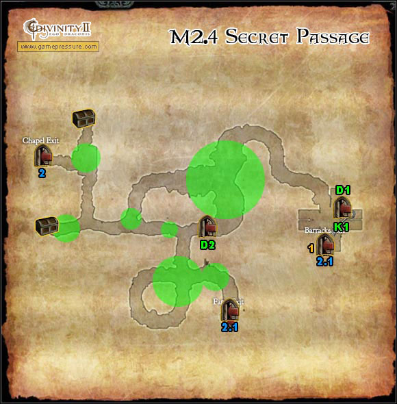 1 - World Atlas - Broken Valley - M2.4 Secret Passage - World Atlas - Broken Valley - Divinity II: Ego Draconis - Game Guide and Walkthrough