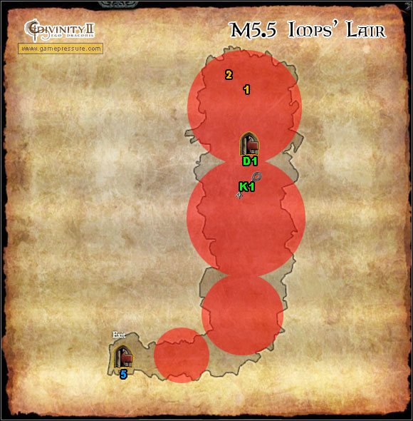 1 - World Atlas - Map - Orobas Fjords - M5.5 Imps' Lair - World Atlas - Orobas Fjords - Divinity II: Ego Draconis - Game Guide and Walkthrough