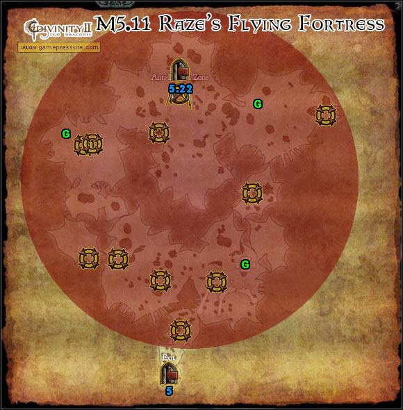 G Generators - World Atlas - Map - Orobas Fjords - M5.11 Raze's Flying Fortress - World Atlas - Orobas Fjords - Divinity II: Ego Draconis - Game Guide and Walkthrough